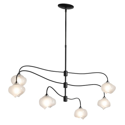 Hubbardton Forge Ume 6 Light 59" Wide Linear Pendant