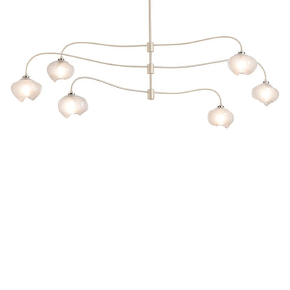 Hubbardton Forge Ume 6 Light 59" Wide Linear Pendant