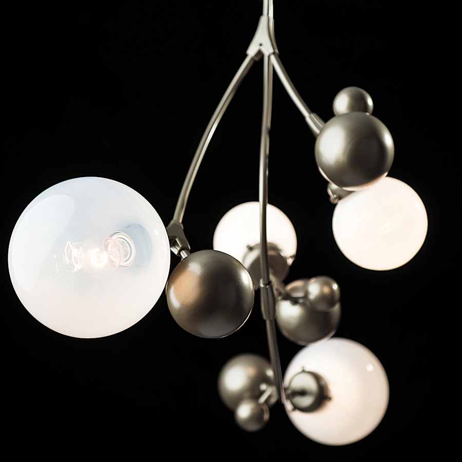 Hubbardton Forge Sprig 4 Light 42" Wide Abstract Chandelier
