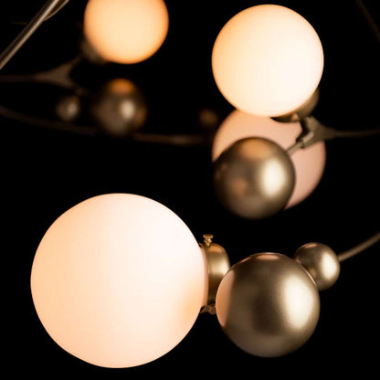 Hubbardton Forge Sprig 6 Light 49" Wide Abstract Chandelier