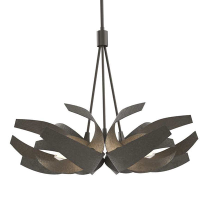 Hubbardton Forge Corona 6 Light 27" Wide Pendant