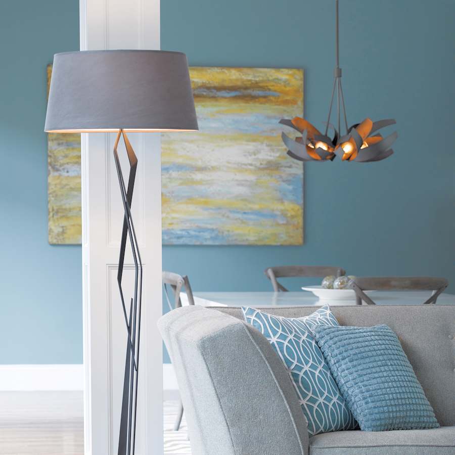 Hubbardton Forge Corona 6 Light 27" Wide Pendant