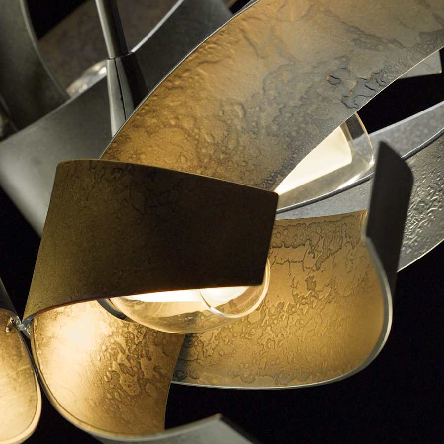 Hubbardton Forge Corona 6 Light 27" Wide Pendant