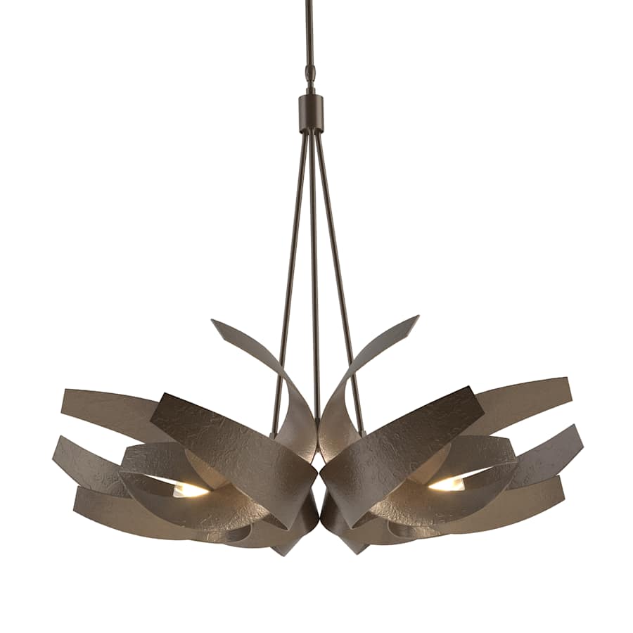 Hubbardton Forge Corona 6 Light 36" Wide Pendant
