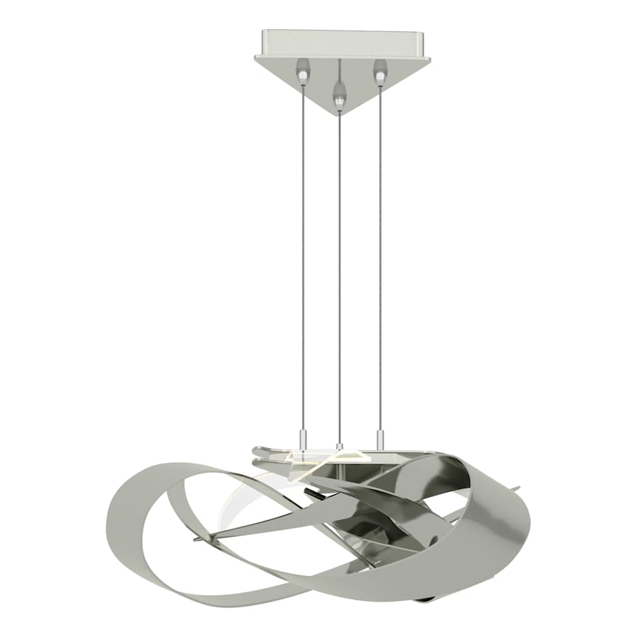 Hubbardton Forge Flux 27" Wide LED Abstract Chandelier