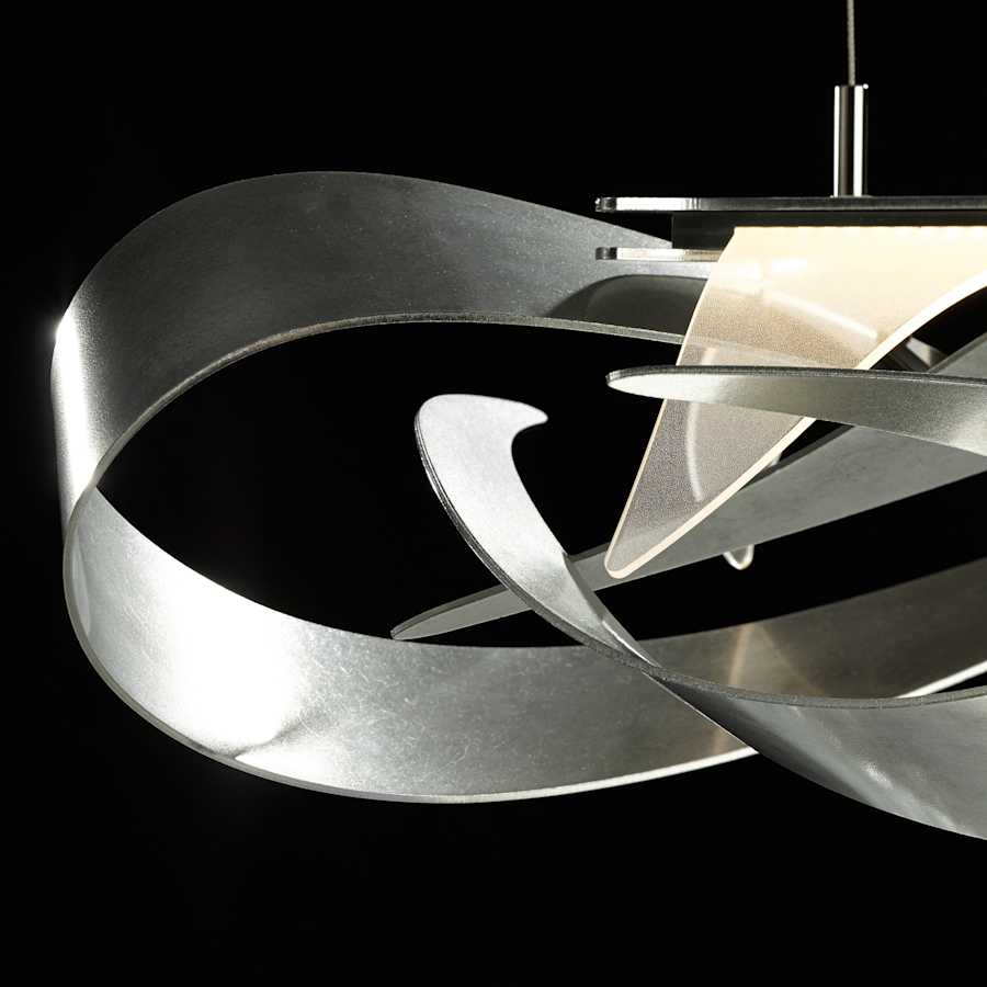 Hubbardton Forge Flux 27" Wide LED Abstract Chandelier
