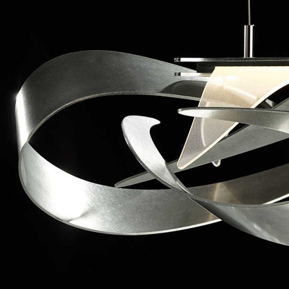 Hubbardton Forge Flux 27" Wide LED Abstract Chandelier