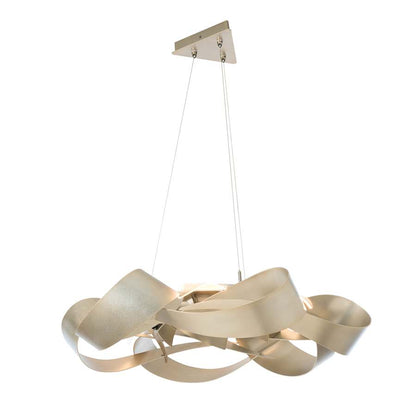 Hubbardton Forge Flux 39" Wide LED Abstract Chandelier