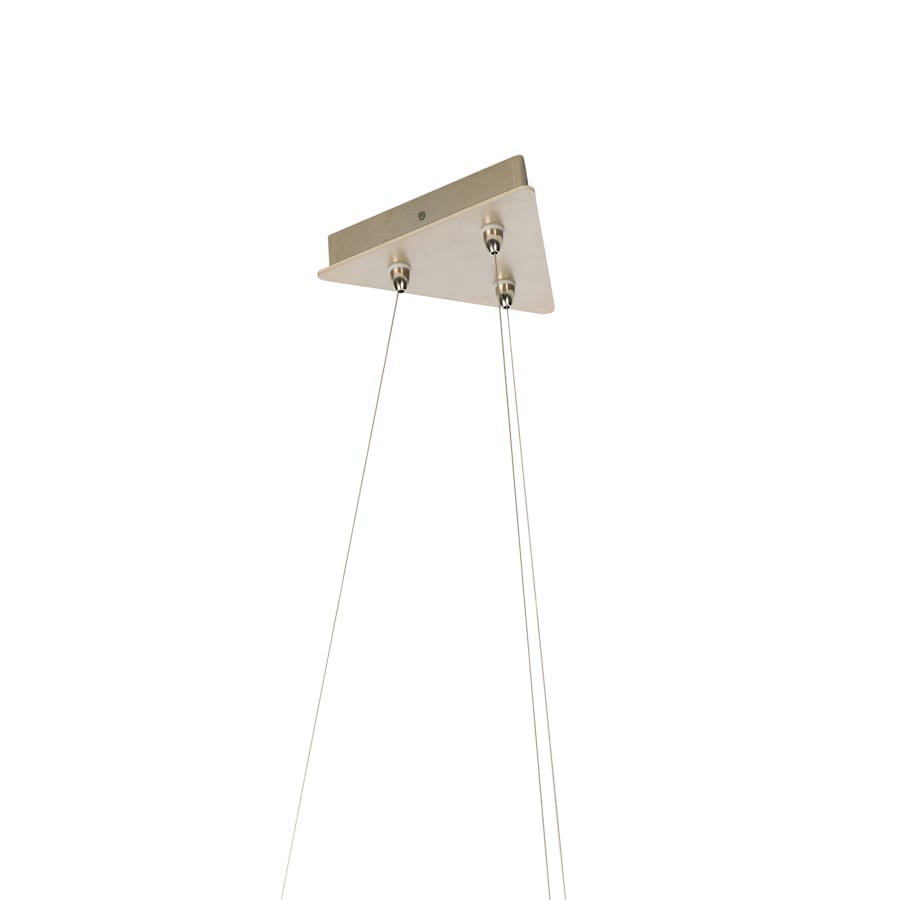 Hubbardton Forge Flux 39" Wide LED Abstract Chandelier
