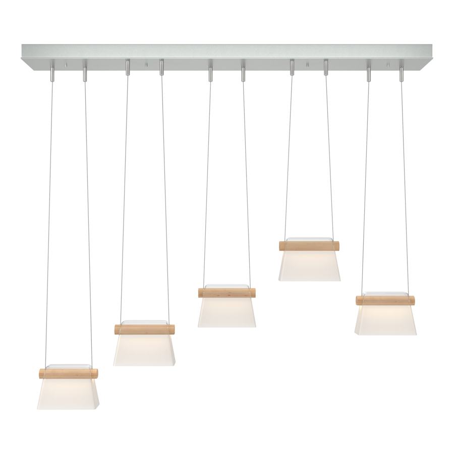 Hubbardton Forge Cowbell 41" Wide Linear Pendant
