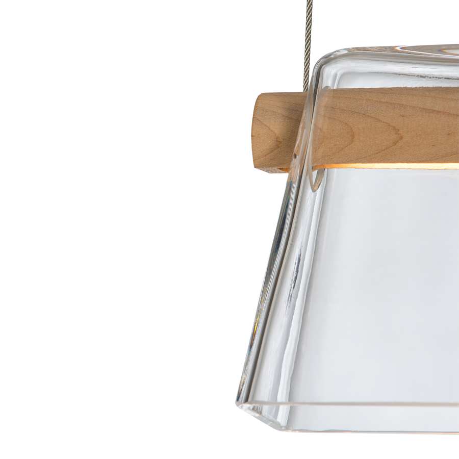 Hubbardton Forge Cowbell 41" Wide Linear Pendant