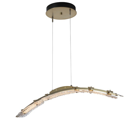Hubbardton Forge Glissade 44" Wide Suspension Linear Pendant