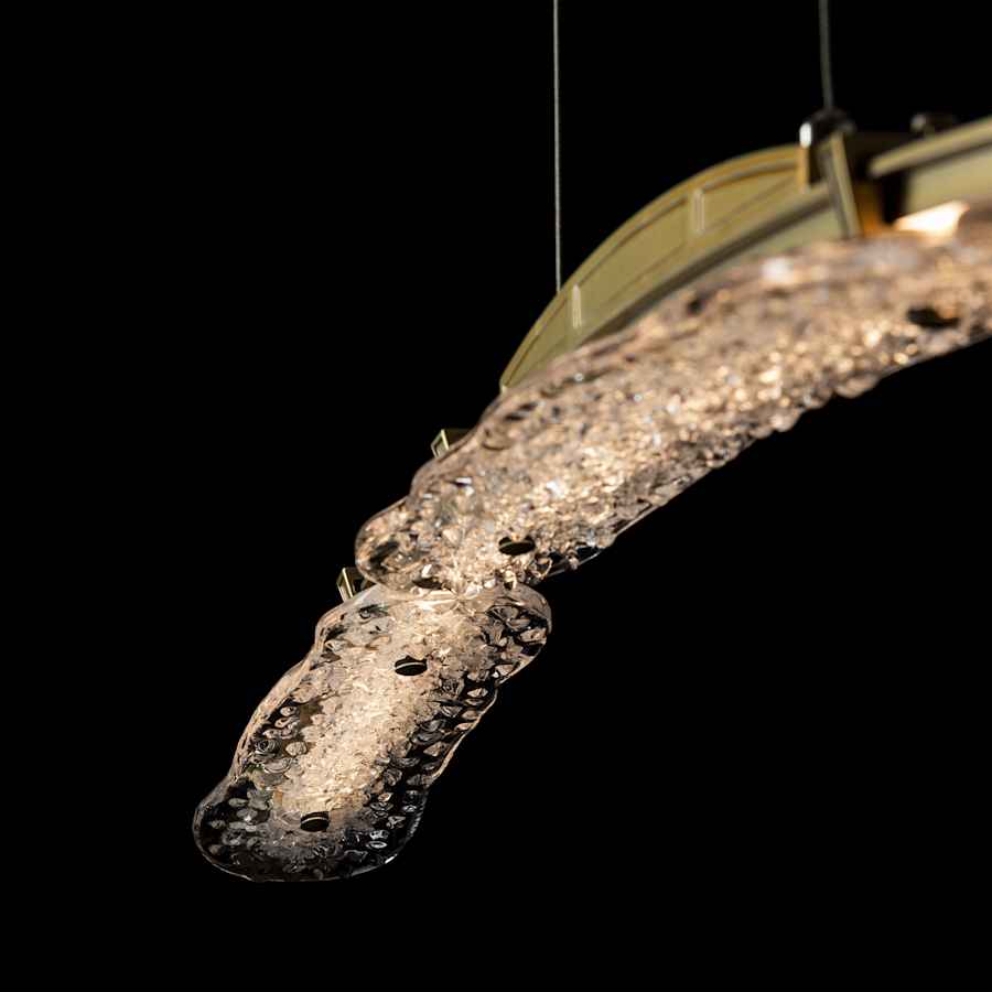 Hubbardton Forge Glissade 44" Wide Suspension Linear Pendant
