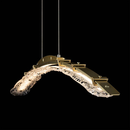 Hubbardton Forge Glissade 44" Wide Suspension Linear Pendant