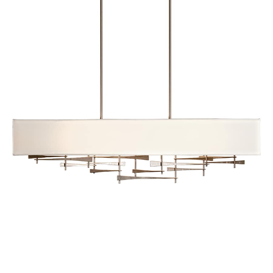 Hubbardton Forge Cavaletti 4 Light 42" Wide Linear Pendant