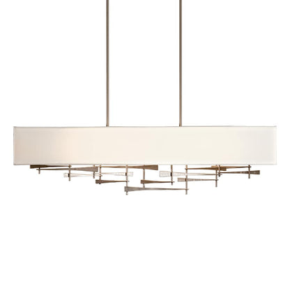 Hubbardton Forge Cavaletti 4 Light 42" Wide Linear Pendant