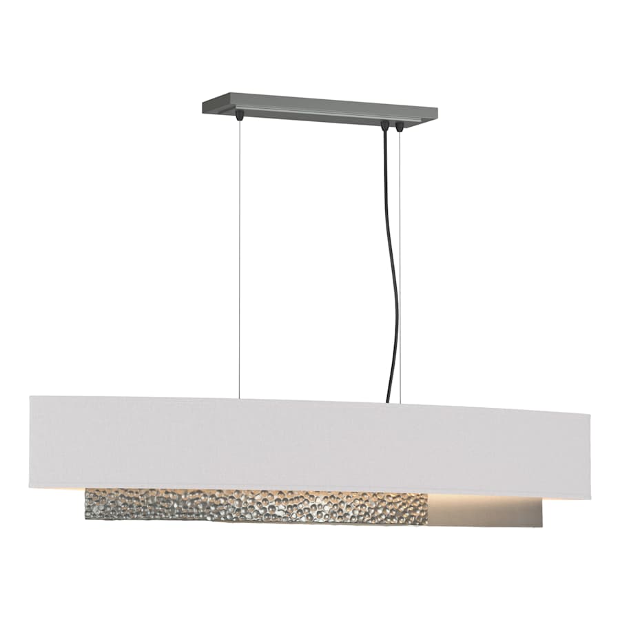 Hubbardton Forge Oceanus 4 Light 42" Wide Linear Pendant