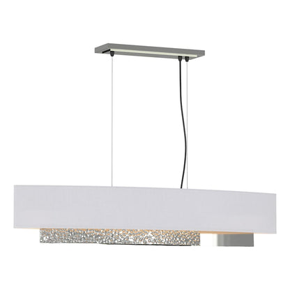 Hubbardton Forge Oceanus 4 Light 42" Wide Linear Pendant