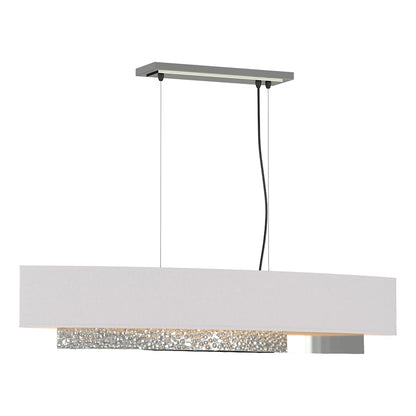 Hubbardton Forge Oceanus 4 Light 42" Wide Linear Pendant