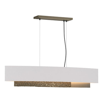 Hubbardton Forge Oceanus 4 Light 42" Wide Linear Pendant