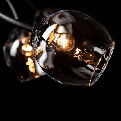 Hubbardton Forge Vine 7 Light 49" Wide Linear Chandelier
