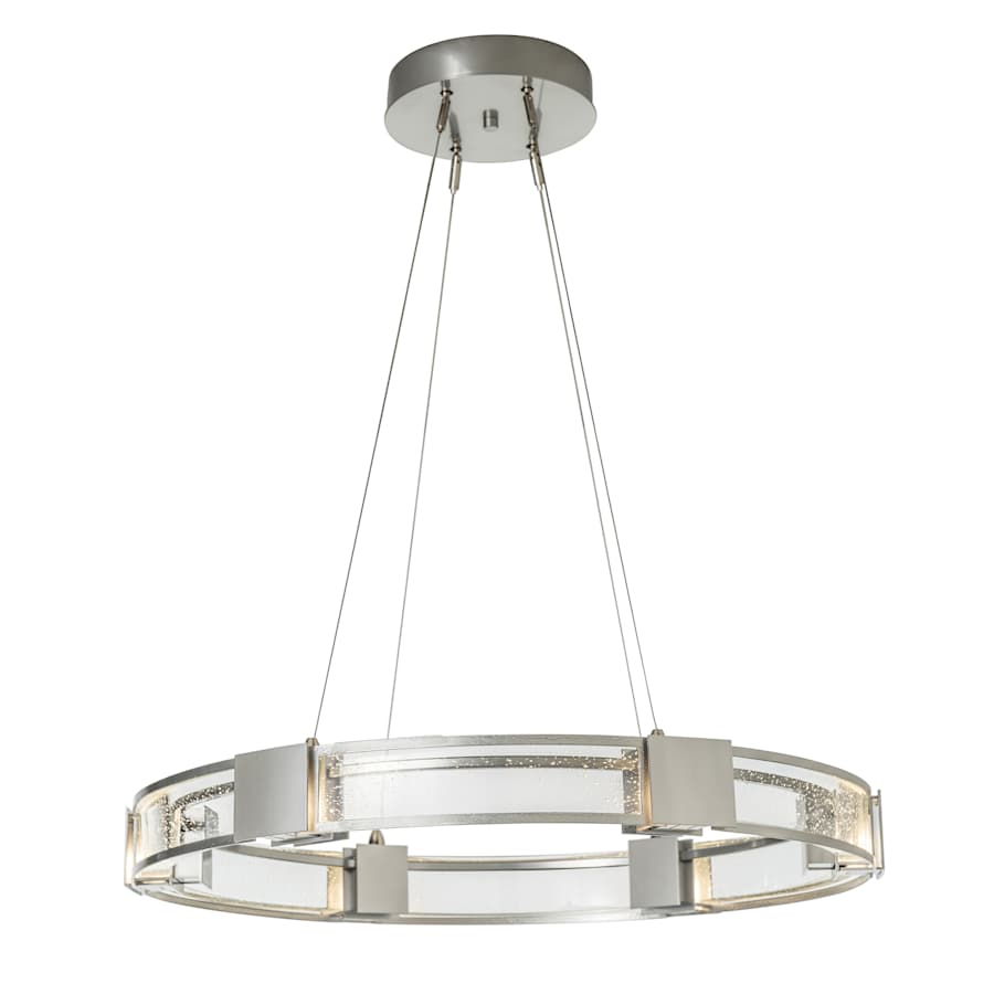 Hubbardton Forge Aura 6 Light 29" Wide LED Ring Chandelier
