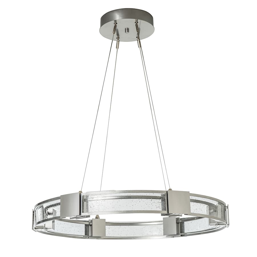 Hubbardton Forge Aura 6 Light 29" Wide LED Ring Chandelier