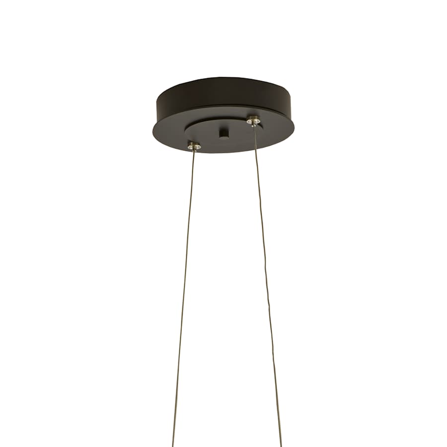 Hubbardton Forge Celesse 6 Light 60" Wide Suspension Linear Pendant