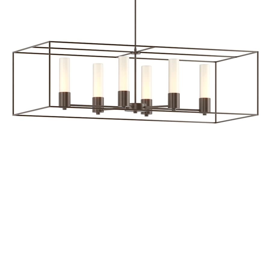 Hubbardton Forge Portico 6 Light 42" Wide LED Multi Light Pendant