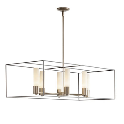 Hubbardton Forge Portico 6 Light 42" Wide LED Multi Light Pendant