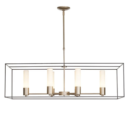 Hubbardton Forge Portico 6 Light 42" Wide LED Multi Light Pendant
