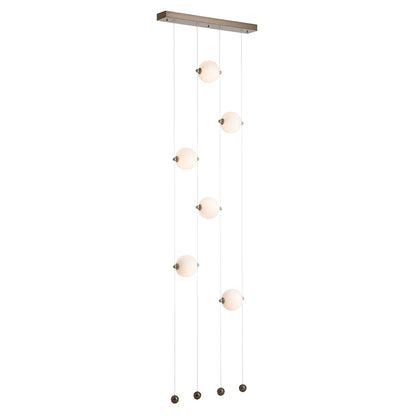 Hubbardton Forge Abacus 22" Wide LED Suspension Multi Light Pendant