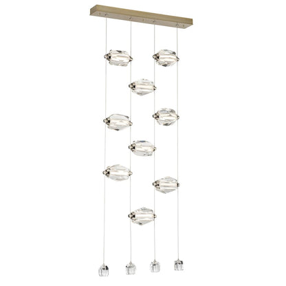 Hubbardton Forge Gatsby 28" Wide Suspension Linear Pendant
