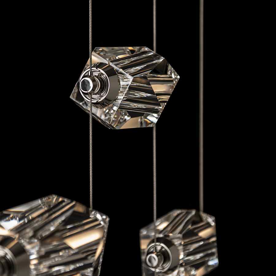 Hubbardton Forge Gatsby 28" Wide Suspension Linear Pendant