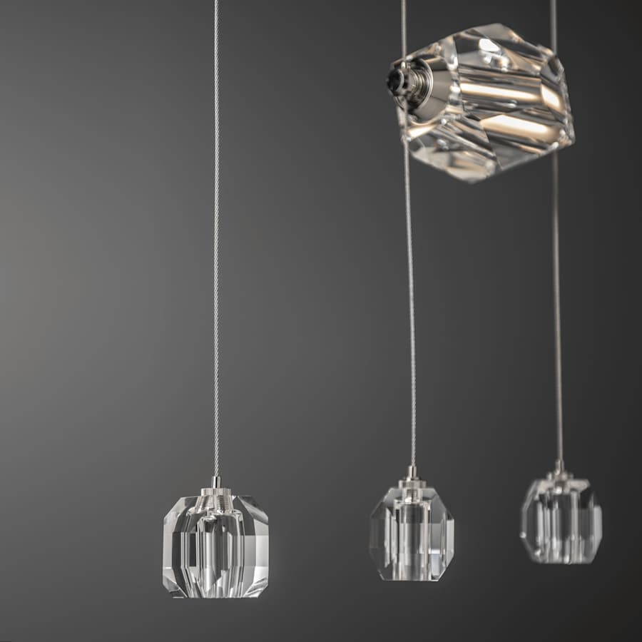 Hubbardton Forge Gatsby 28" Wide Suspension Linear Pendant