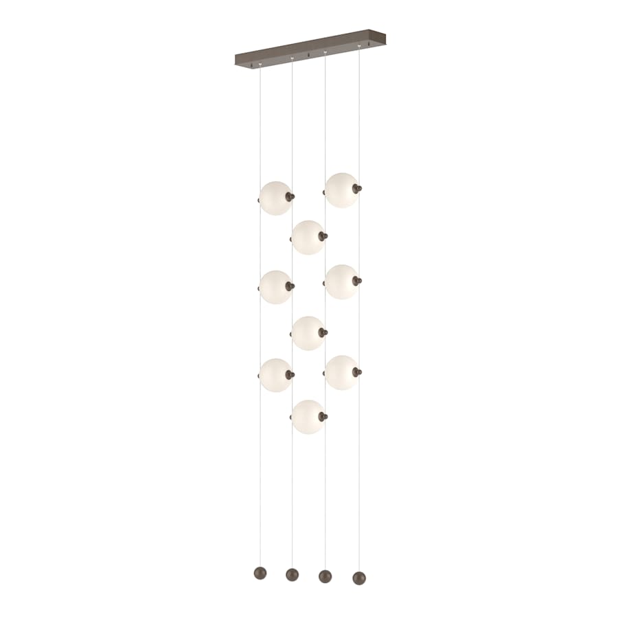 Hubbardton Forge Abacus 22" Wide LED Suspension Multi Light Pendant
