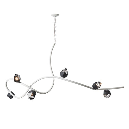 Hubbardton Forge Glacier 6 Light 33" Wide Multi Light Pendant
