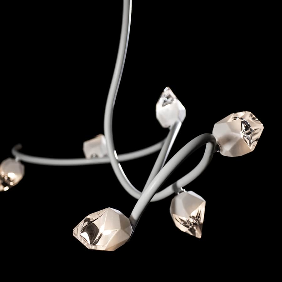 Hubbardton Forge Glacier 6 Light 33" Wide Multi Light Pendant