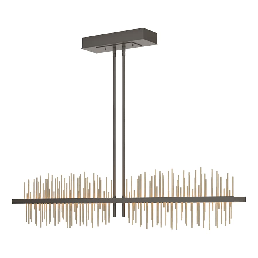 Hubbardton Forge Gossamer 52" Wide LED Linear Chandelier