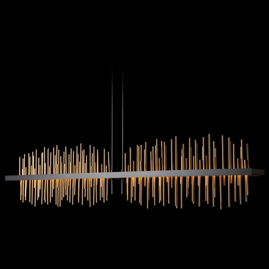 Hubbardton Forge Gossamer 52" Wide LED Linear Chandelier