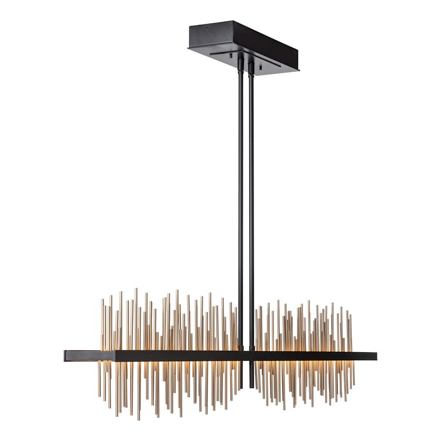 Hubbardton Forge Gossamer 52" Wide LED Linear Chandelier