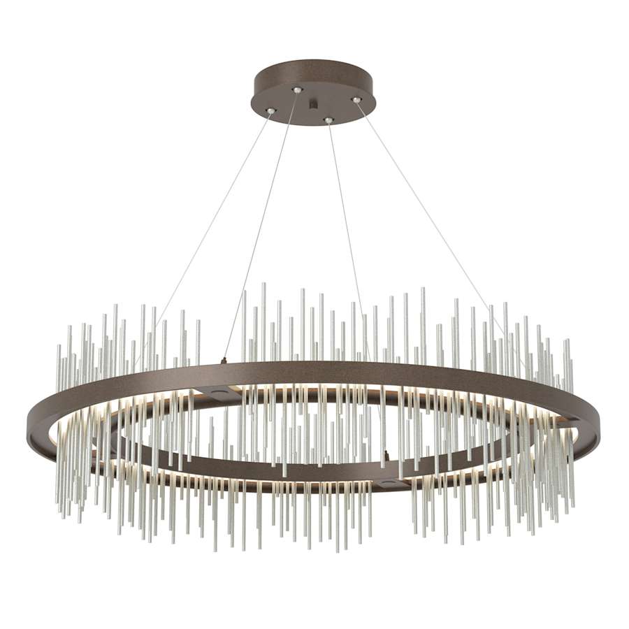 Hubbardton Forge Gossamer 38" Wide LED Ring Chandelier