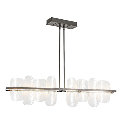Hubbardton Forge Vitre 52" Wide LED Linear Chandelier