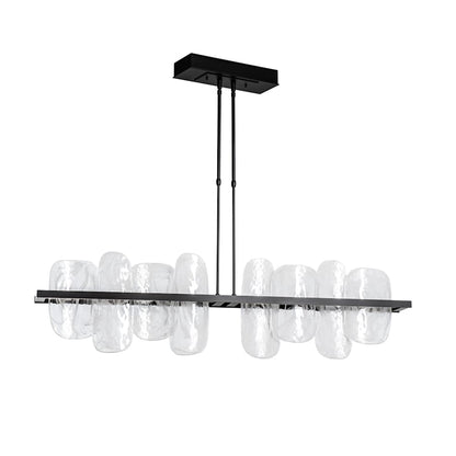 Hubbardton Forge Vitre 52" Wide LED Linear Chandelier