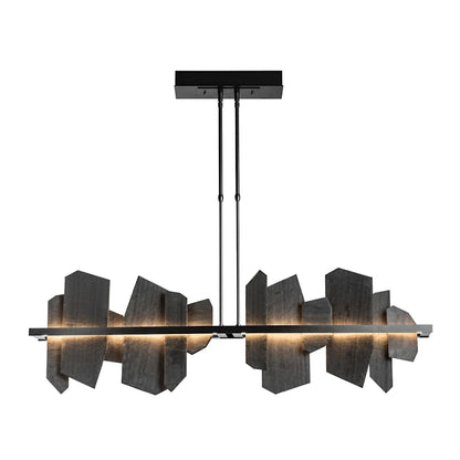 Hubbardton Forge Ardesia 52" Wide LED Linear Chandelier