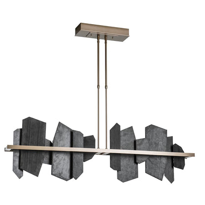 Hubbardton Forge Ardesia 52" Wide LED Linear Chandelier