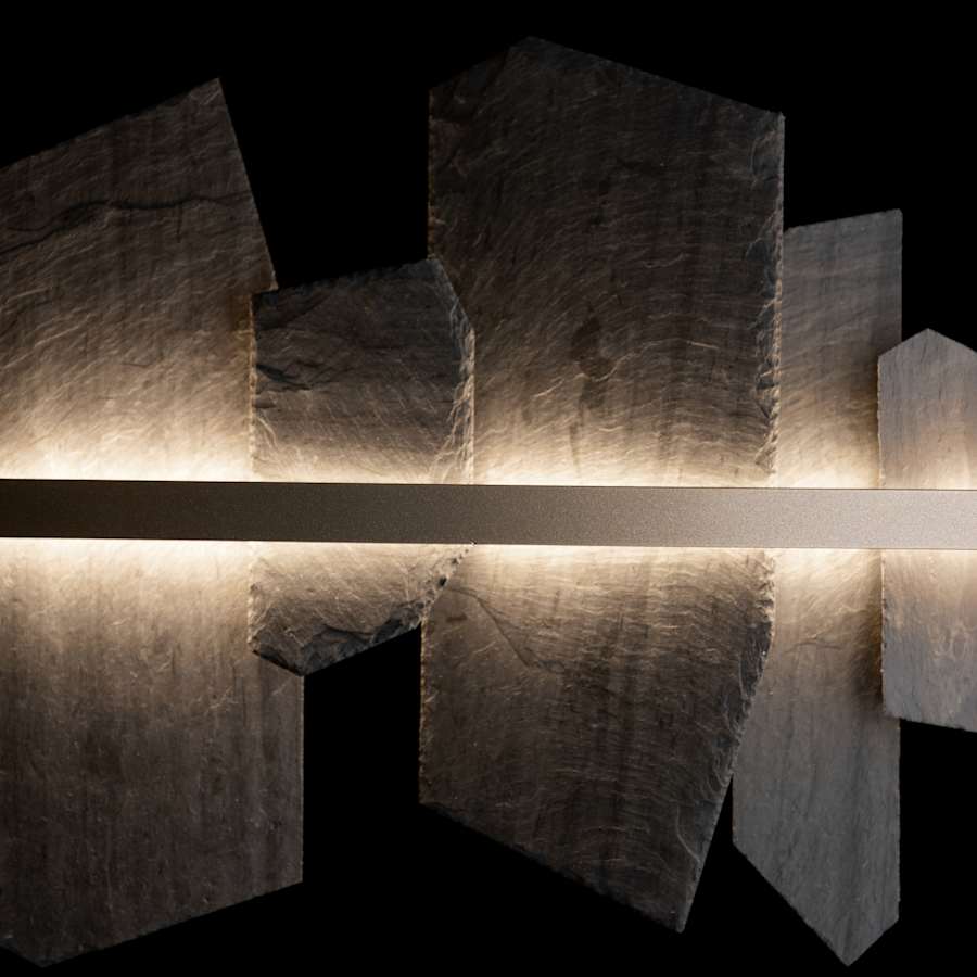 Hubbardton Forge Ardesia 52" Wide LED Linear Chandelier