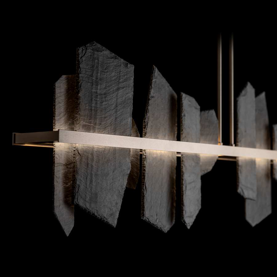 Hubbardton Forge Ardesia 52" Wide LED Linear Chandelier