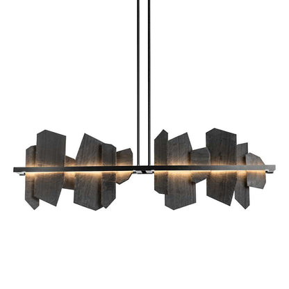Hubbardton Forge Ardesia 52" Wide LED Linear Chandelier