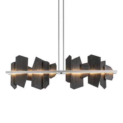 Hubbardton Forge Ardesia 52" Wide LED Linear Chandelier
